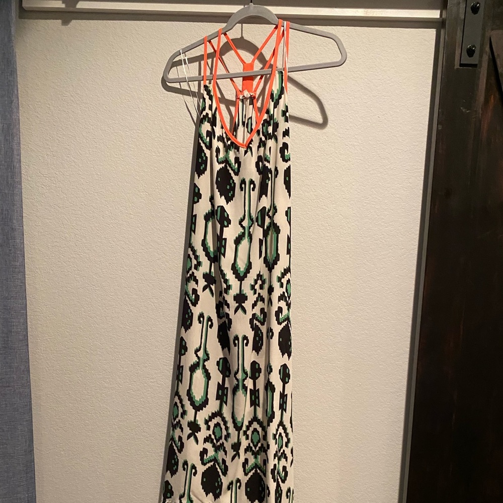 High-low maxi dress